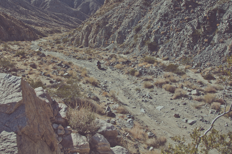 Illustration for article titled The Stunning Beauty Of A Winter Motorcycle Trip Into The Mojave Desert
